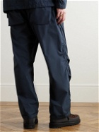 Universal Works - Straight-Leg Shell Drawstring Trousers - Blue