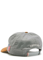 Cherry Los Angeles Motors 5 Panel Embroidered Cotton cap - Charcoal - One Size