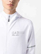 EA7 - Logo Cotton Blend Hoodie