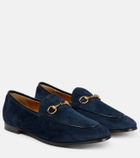 Gucci Jordaan suede loafers