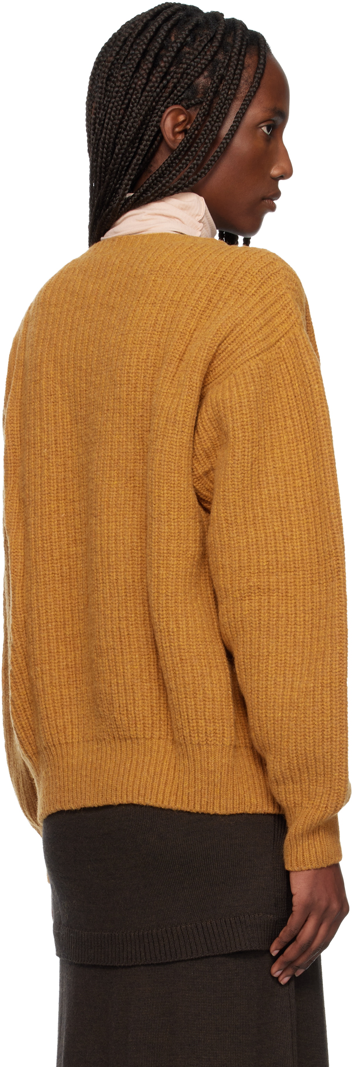Baserange Orange Mea Cardigan
