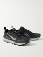 Nike Running - Wildhorse 8 Rubber-Trimmed Mesh Running Sneakers - Black