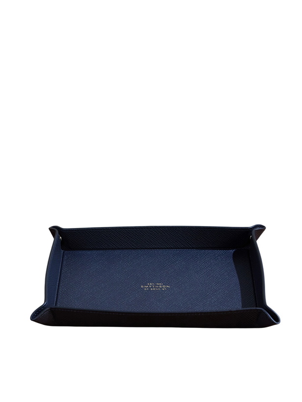 Photo: Smythson - Panama Cross-Grain Leather Trinket Tray