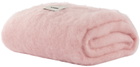 Tekla Pink Le Corbusier Mohair Blanket
