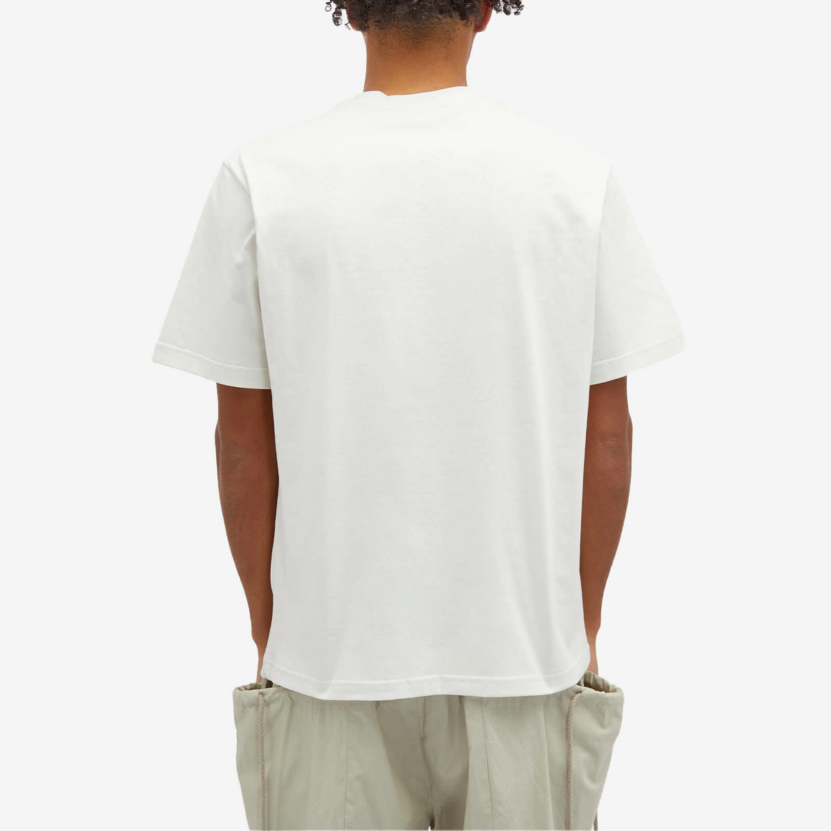 【CRAIG GREEN】コットン HOLE T-SHIRT Craig Green Men's Hole T-Shirt in Chalk Craig Green