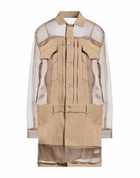 Sacai Womens Mini dress Khaki