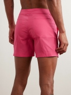TOM FORD - Straight-Leg Mid-Length Swim Shorts - Pink