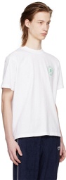 Sporty & Rich White Prince Edition Net T-Shirt