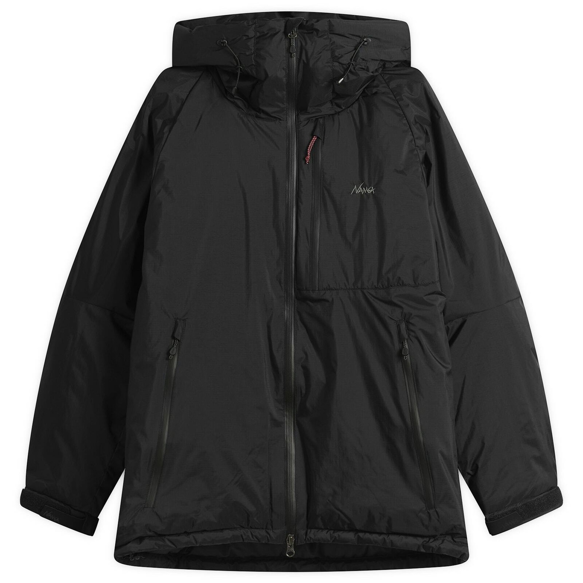 Nanga Men's Hybrid Tech Hike Zip Blouson in Black Nanga