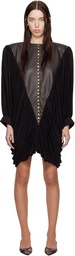 Nicklas Skovgaard Brown & Black Geneva Minidress