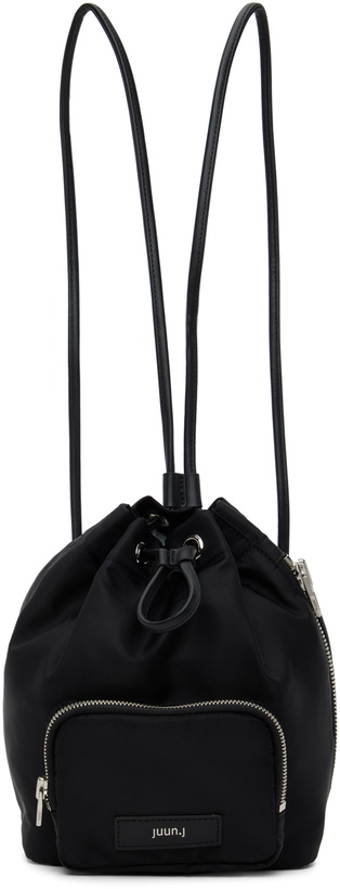 Photo: Juun.J Black Mini Bucket Bag