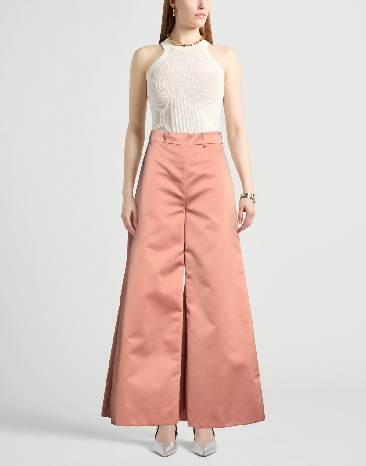 Rochas Womens Pants Blush