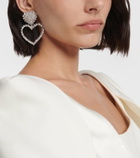Rebecca Vallance Mariella  crystal-embellished earrings