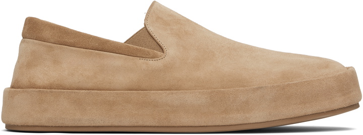 Photo: Marsèll Tan Cassapelle Slip-On Sneakers