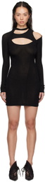 Ottolinger Black Cutout Minidress