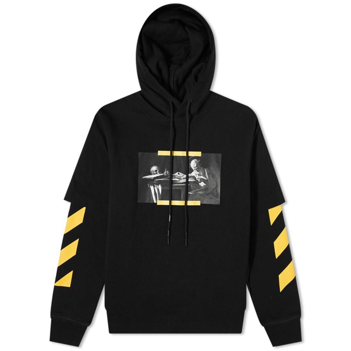 Photo: Off-White Caravaggio Painting Double Sleeve Hoody
