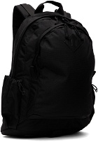 BEAMS PLUS Black Two-Compartment Backpack