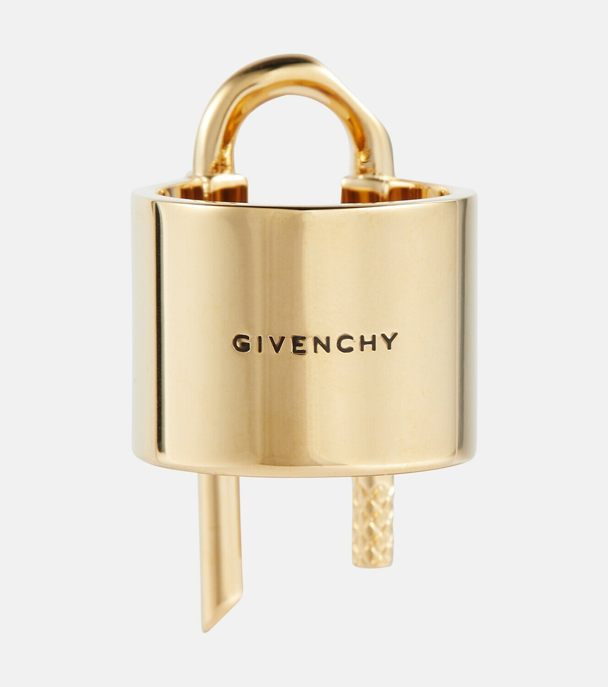 Givenchy - U Lock gold-plated ring Givenchy