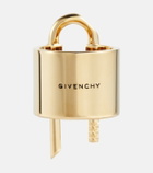 Givenchy - U Lock gold-plated ring