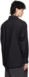LEMAIRE Black Double Pocket Shirt