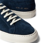 Common Projects - Achilles Suede Sneakers - Blue