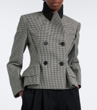 Givenchy Pinch houndstooth wool and mohair jacket
