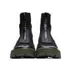 1017 ALYX 9SM Black and Khaki High Knit Sneakers