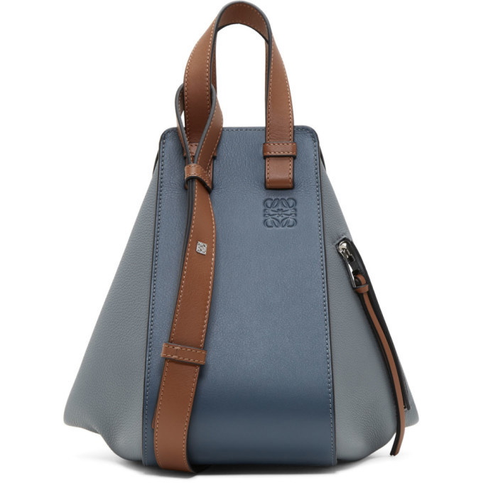 Blue + Tan Outfit Combo: LOEWE Hammock Bag Review » MILLENNIELLE