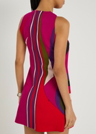 Pucci Abito Printed Cady Mini Dress Multicoloured 1