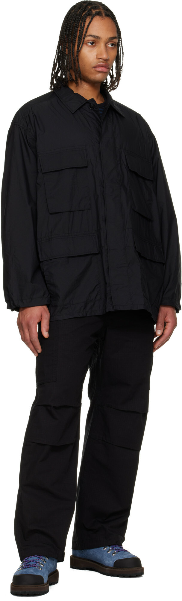 nanamica Black Light Weight Field Jacket