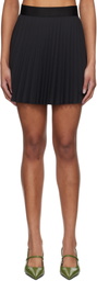 Bode Black Court Miniskirt