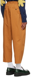 Marni Tan Cotton Trousers