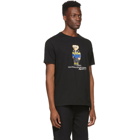 Polo Ralph Lauren Black Classic Fit Polo Bear T-Shirt