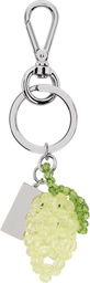 MM6 Maison Margiela Yellow Lemon Beaded Numeric Keychain