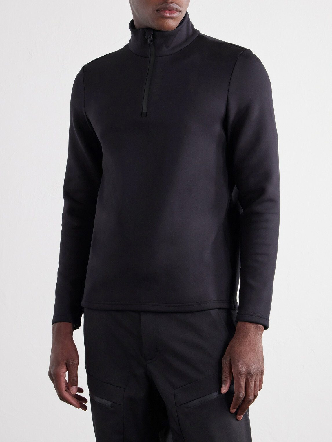 Fusalp - Timothy II Tech Stretch-Jersey Half-Zip Ski Base Layer - Black