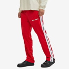 Palm Angels Men's Taped Track Pant in Red/White