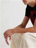 Luis Morais - Gold and Jasper Beaded Bracelet