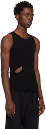 Dion Lee Black Interlink Tank Top