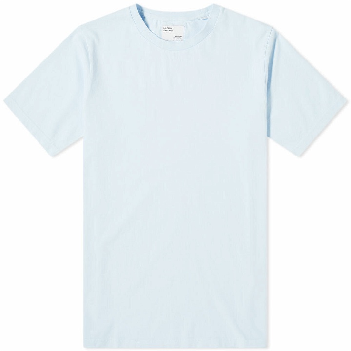 Photo: Colorful Standard Men's Classic Organic T-Shirt in Polar Blue