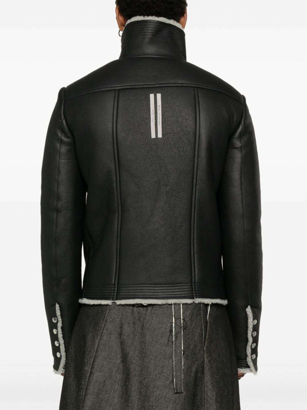 RICK OWENS - Jacket With Logo Rick Owens