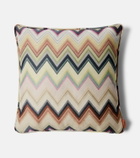 Missoni Agadir Zigzag cotton-blend cushion