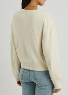 Rag & Bone Logo Printed Cotton-blend Sweatshirt Cream