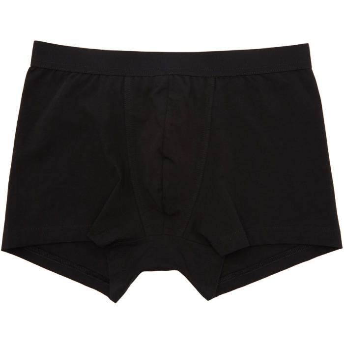 Photo: Acne Studios Black Konrad Boxer Briefs 