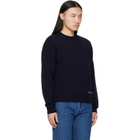 A.P.C. Navy Edmond Sweater