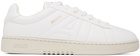 Axel Arigato White A-Hooper Faux-Leather Sneakers