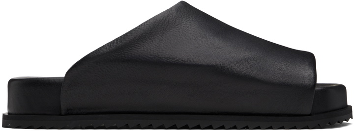 Photo: YUME YUME Black Finn Slider Sandals