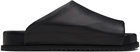 YUME YUME Black Finn Slider Sandals