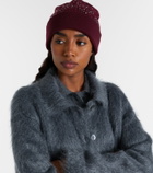 Gucci GG crystal-embellished wool beanie