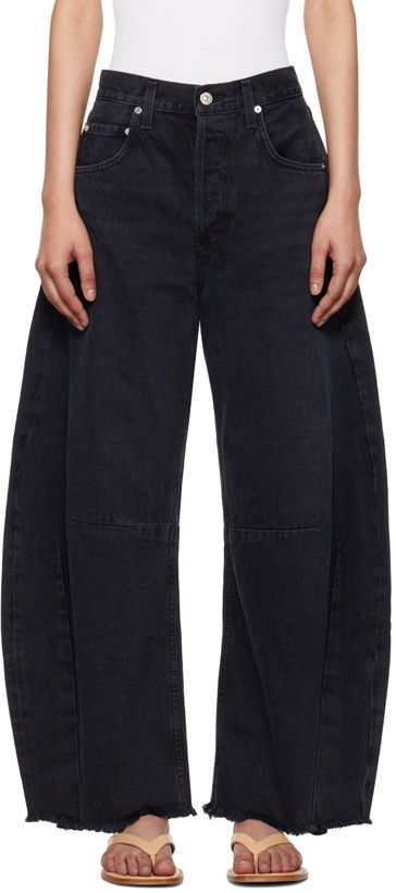 Photo: Citizens of Humanity Black Horseshoe Jeans