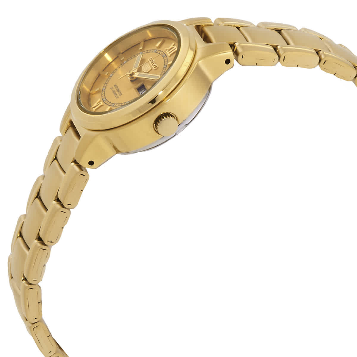 SeikoAutomatic Gold Dial Ladies Watch SYME58K1
